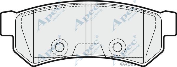 APEC BRAKING Jarrupala, levyjarru PAD1847